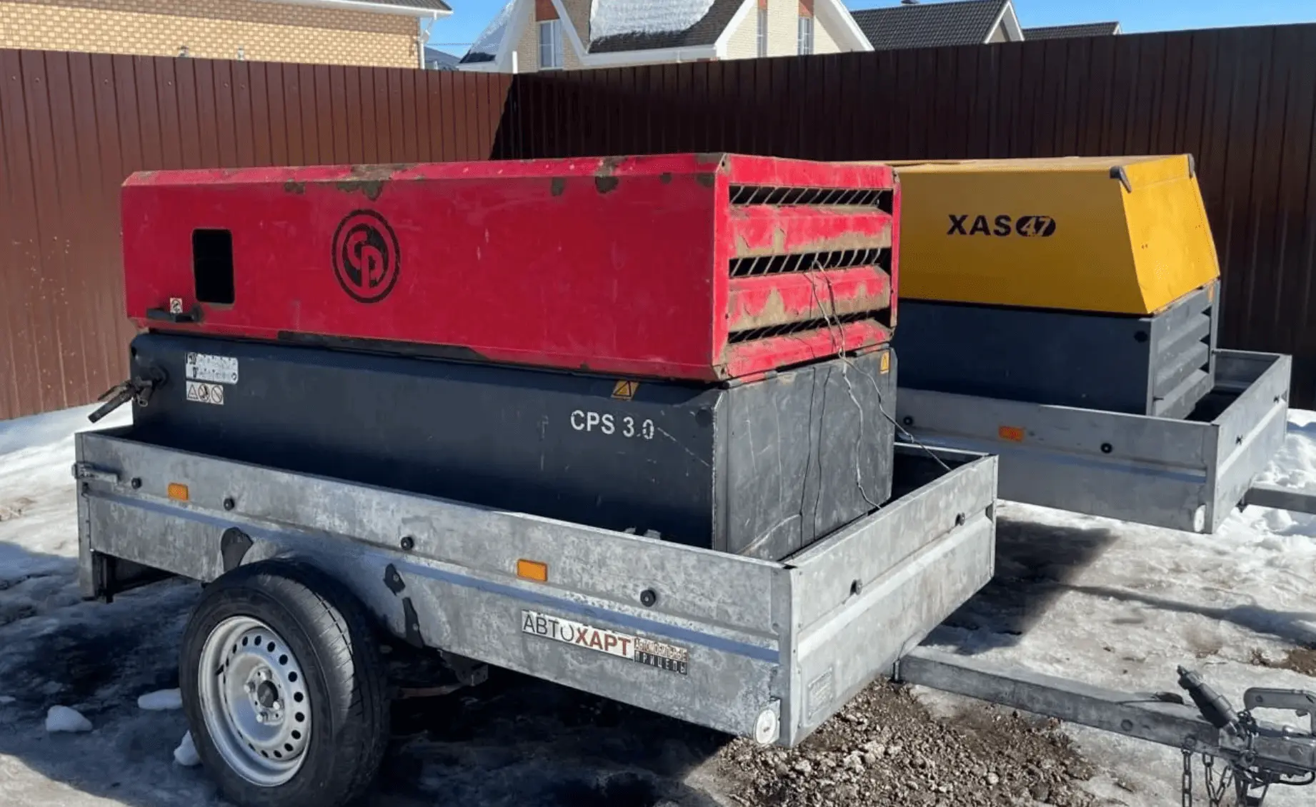 Работы с компрессором