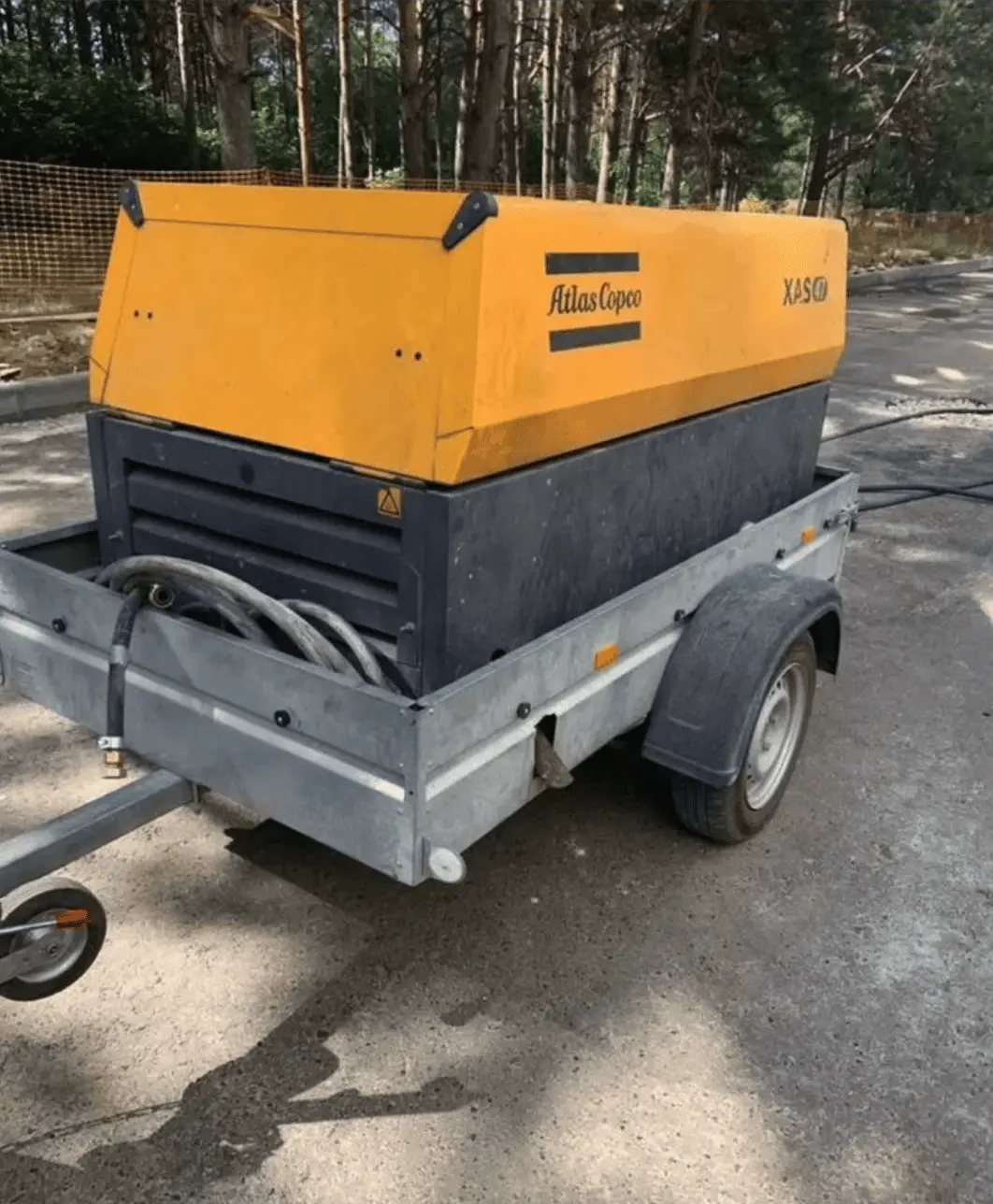 Atlas Copco XAS47 — наш компрессор